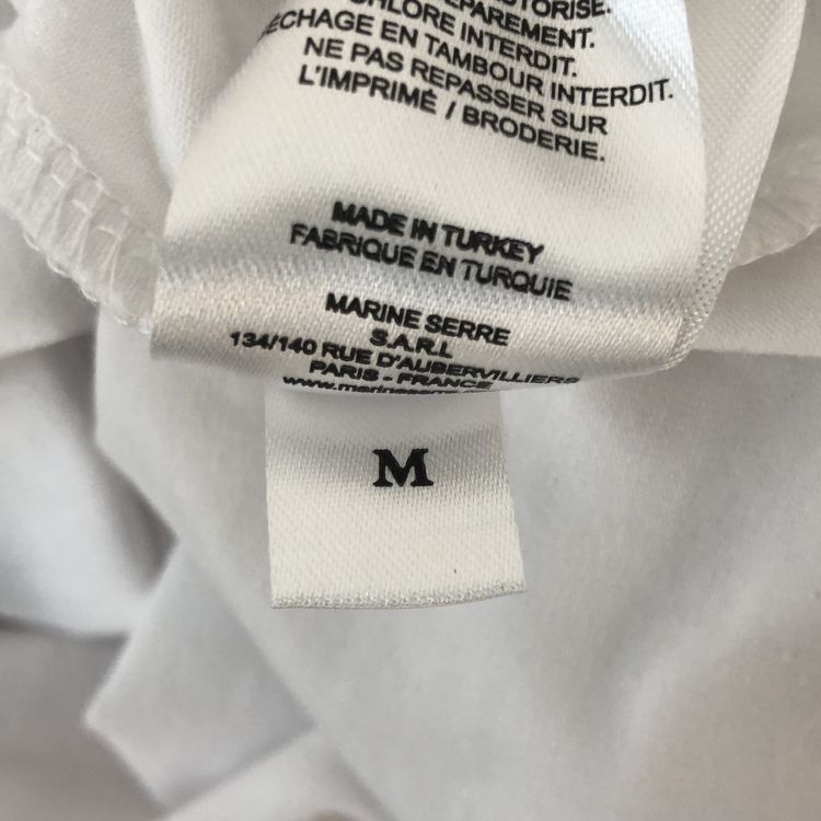 Marine Serre Marine Serre Crescent Moon Logo T-Shirt Size M Size M / US 6-8 / IT 42-44 - 5 Thumbnail
