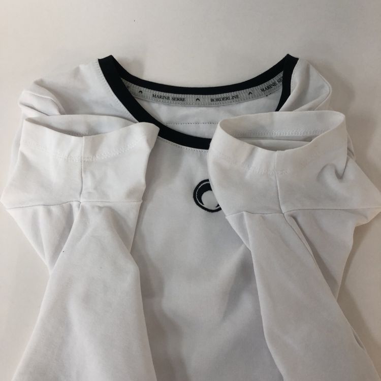 Marine Serre Marine Serre Crescent Moon Logo T-Shirt Size M Size M / US 6-8 / IT 42-44 - 11 Thumbnail