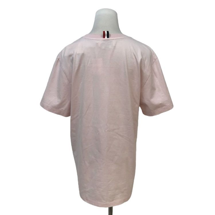 Thom Browne Thom Browne Pink Cotton T-Shirt Size 2 Size US M / EU 48-50 / 2 - 2 Thumbnail