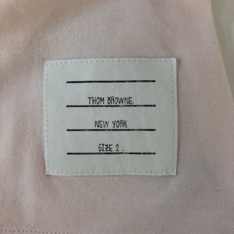 Thom Browne Thom Browne Pink Cotton T-Shirt Size 2 Size US M / EU 48-50 / 2 - 5 Thumbnail