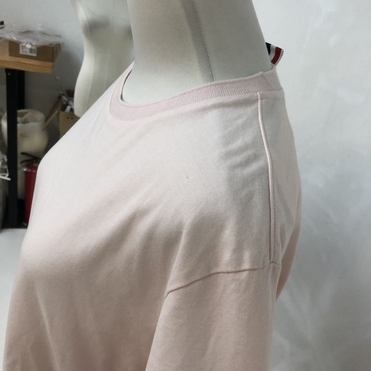 Thom Browne Thom Browne Pink Cotton T-Shirt Size 2 Size US M / EU 48-50 / 2 - 7 Thumbnail