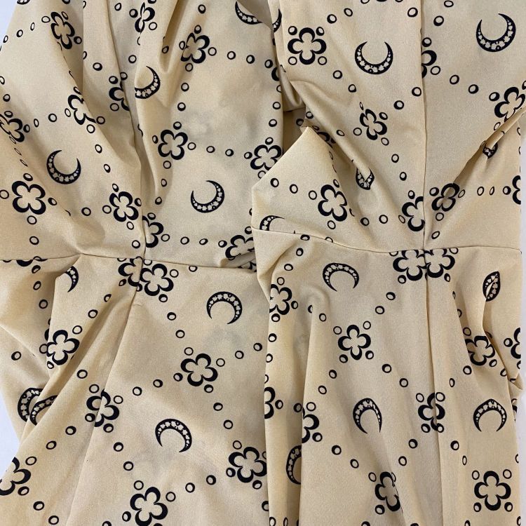 Marine Serre Marine Serre Moon Print Mock Neck Top Size L Size L / US 10 / IT 46 - 11 Thumbnail