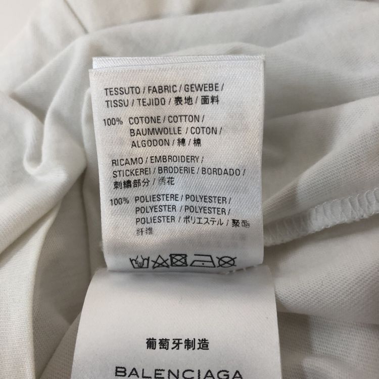 Balenciaga Balenciaga Logo Embroidered T-Shirt Size S Size US S / EU 44-46 / 1 - 5 Thumbnail