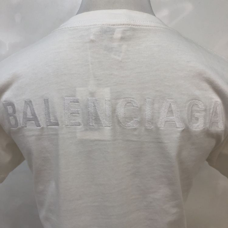Balenciaga Balenciaga Logo Embroidered T-Shirt Size S Size US S / EU 44-46 / 1 - 8 Thumbnail