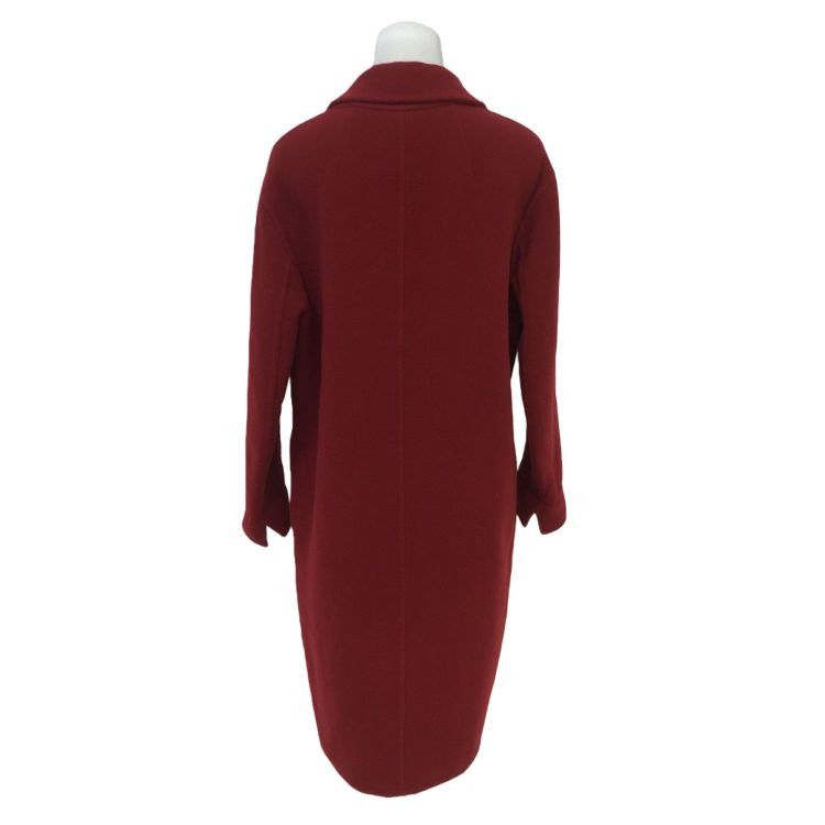 Max Mara 'S Max Mara Red Wool Coat Size 40 Size M / US 6-8 / IT 42-44 - 2 Thumbnail