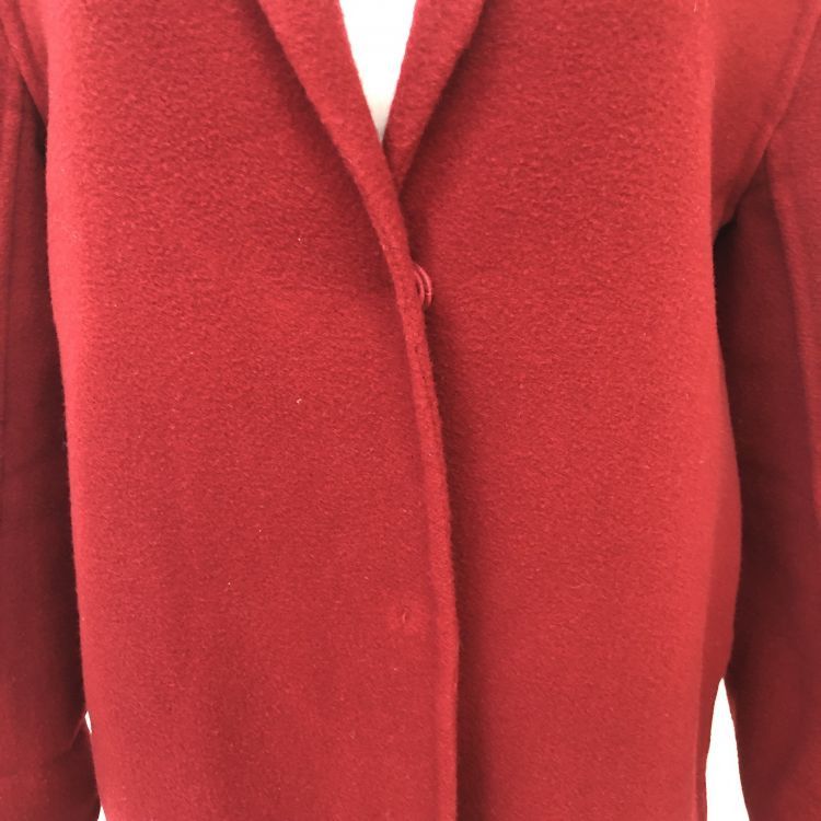 Max Mara 'S Max Mara Red Wool Coat Size 40 Size M / US 6-8 / IT 42-44 - 5 Thumbnail