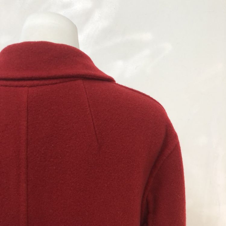 Max Mara 'S Max Mara Red Wool Coat Size 40 Size M / US 6-8 / IT 42-44 - 8 Thumbnail