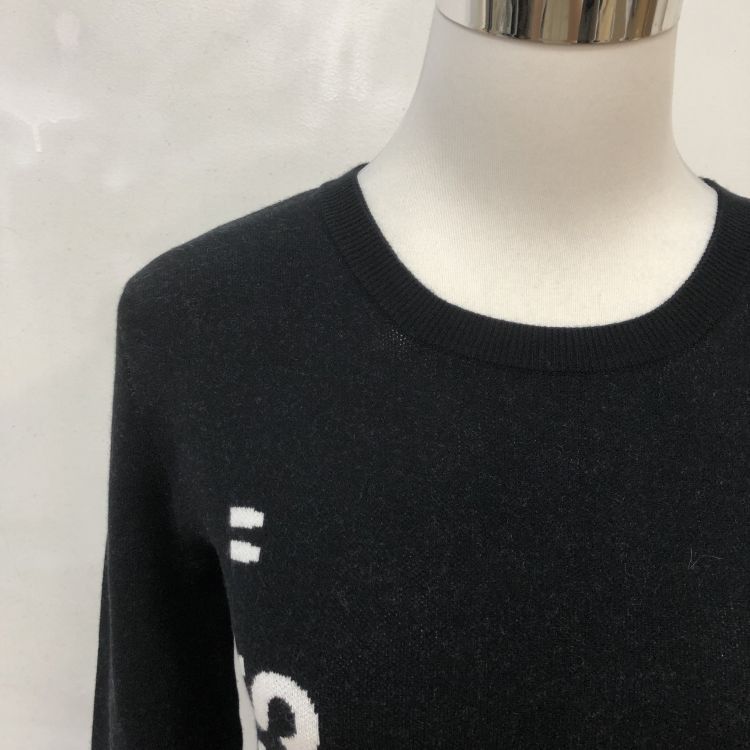 Off-White Off-White Little Black Dress Logo Knit Dress Size 38 Size XS / US 0-2 / IT 36-38 - 6 Thumbnail