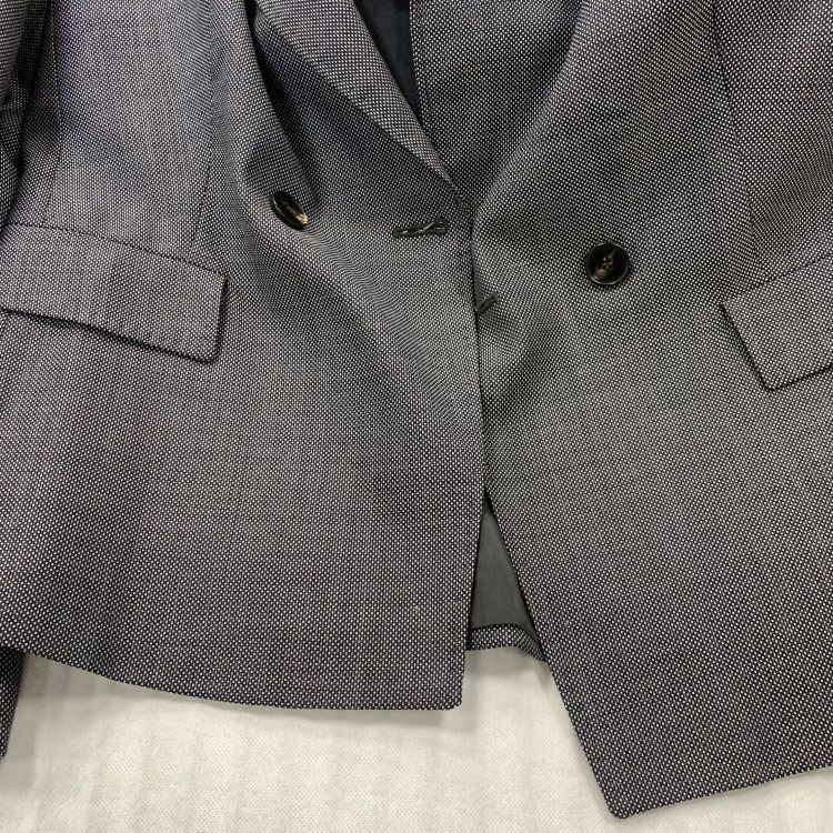Max Mara MaxMara Studio Grey Double Breasted Blazer Size 44 Size M / US 6-8 / IT 42-44 - 7 Thumbnail