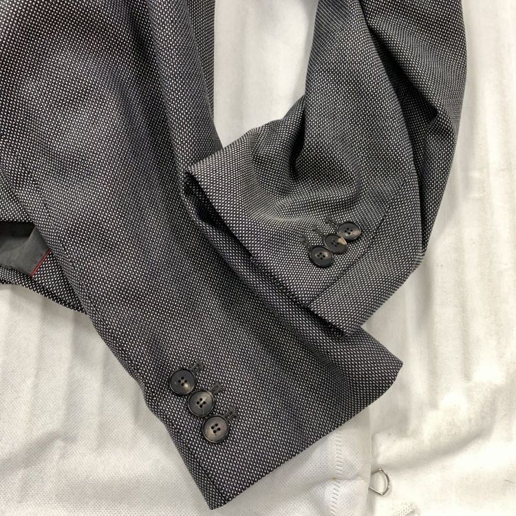 Max Mara MaxMara Studio Grey Double Breasted Blazer Size 44 Size M / US 6-8 / IT 42-44 - 8 Thumbnail