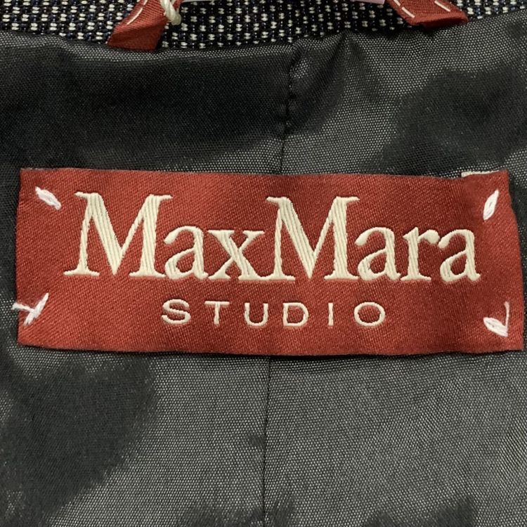 Max Mara MaxMara Studio Grey Double Breasted Blazer Size 44 Size M / US 6-8 / IT 42-44 - 3 Thumbnail