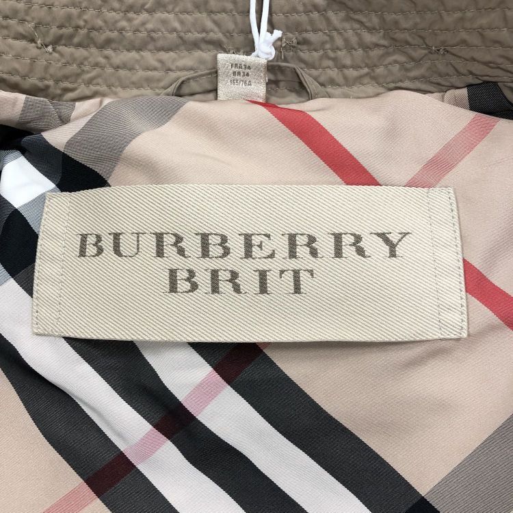Burberry Burberry Brit Beige Trench Coat Size FR 34 Size XS / US 0-2 / IT 36-38 - 3 Thumbnail