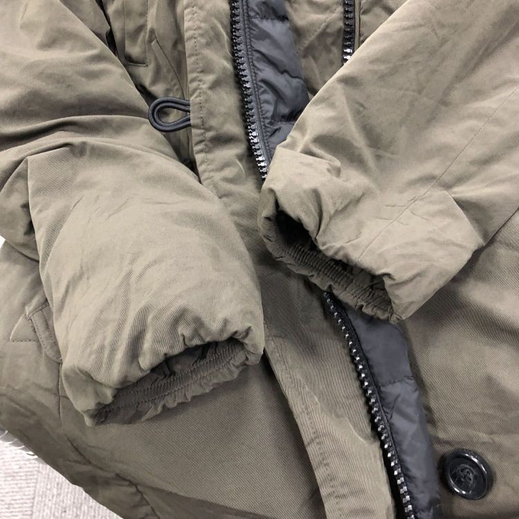 Moncler Moncler Olive Fur Hood Down Parka Size XL Size US XL / EU 56 / 4 - 9 Thumbnail