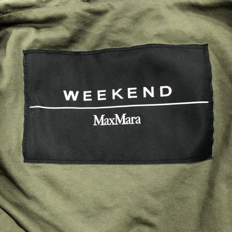 Weekend Max Mara Weekend Max Mara Green Hooded Jacket Size M Size M / US 6-8 / IT 42-44 - 3 Thumbnail