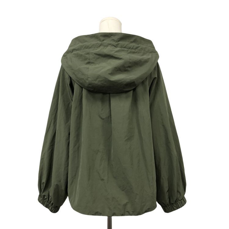 Weekend Max Mara Weekend Max Mara Green Hooded Jacket Size M Size M / US 6-8 / IT 42-44 - 2 Thumbnail