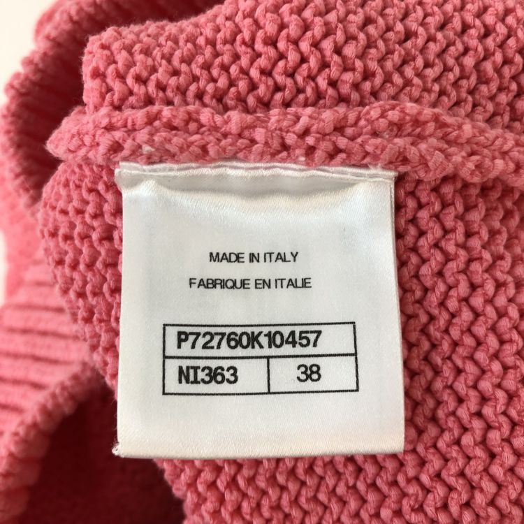 Chanel Chanel Pink Knit Sweater Size 38 Size S / US 4 / IT 40 - 4 Thumbnail