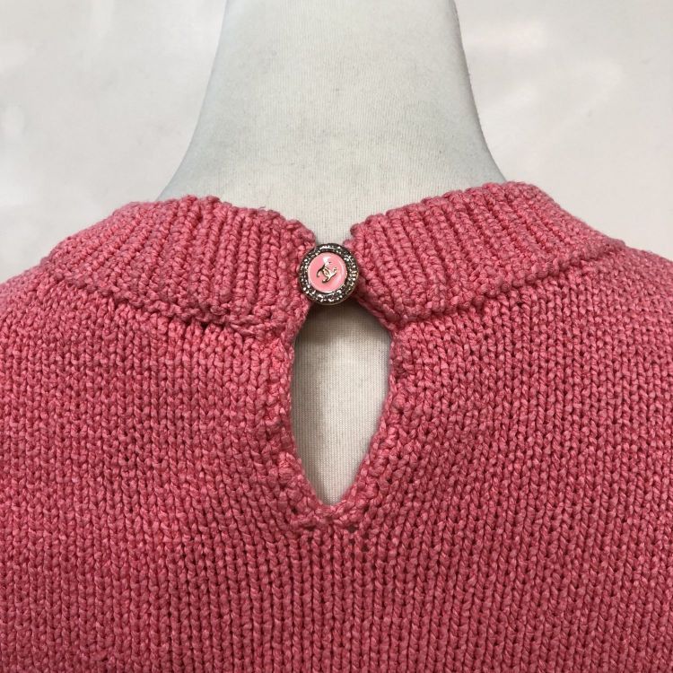 Chanel Chanel Pink Knit Sweater Size 38 Size S / US 4 / IT 40 - 8 Thumbnail