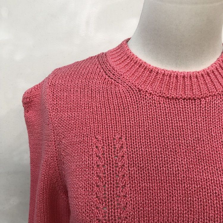 Chanel Chanel Pink Knit Sweater Size 38 Size S / US 4 / IT 40 - 6 Thumbnail