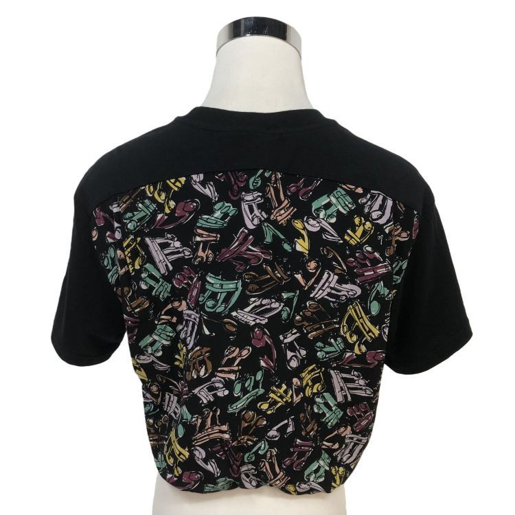 Miu Miu Miu Miu Printed Back Short Sleeve T-Shirt Size XS Size XS / US 0-2 / IT 36-38 - 2 Thumbnail