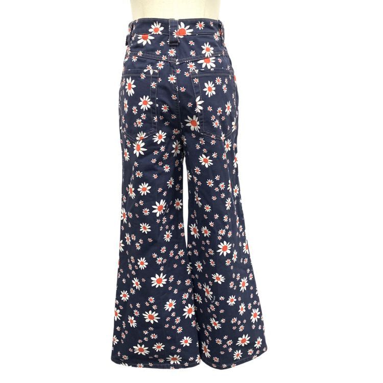 Miu Miu Miu Miu Floral Print Pants Size 38 Size 26" / US 2 / IT 38 - 2 Thumbnail