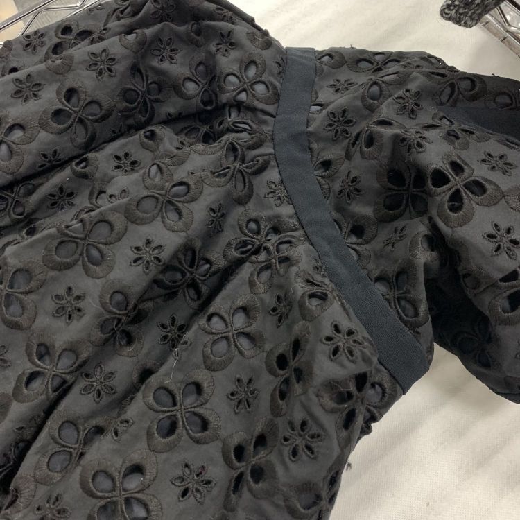 Miu Miu Miu Miu Eyelet Embroidered Halter Dress Size 36 Size XS / US 0-2 / IT 36-38 - 8 Thumbnail