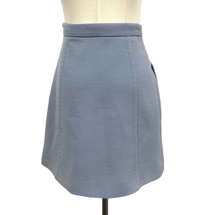 Miu Miu Miu Miu Bow Detail Mini Skirt Size 36 Size 25" / US 0 / IT 36 - 2 Thumbnail