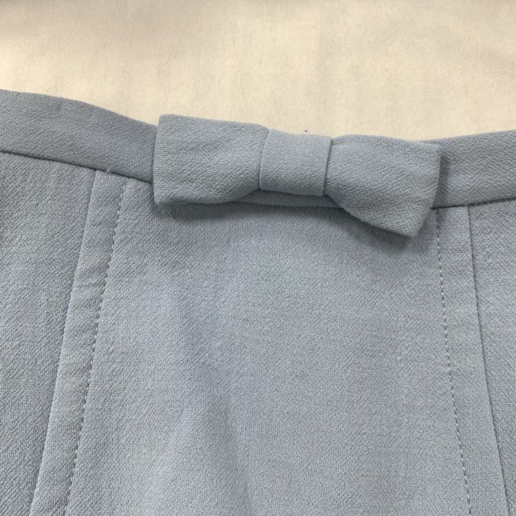 Miu Miu Miu Miu Bow Detail Mini Skirt Size 36 Size 25" / US 0 / IT 36 - 6 Thumbnail