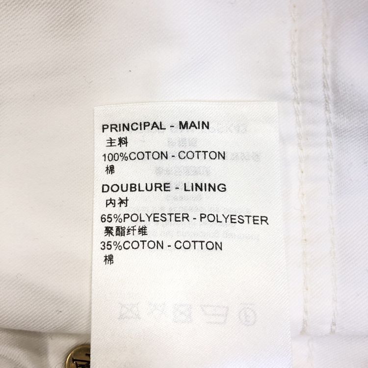 Louis Vuitton Louis Vuitton Cotton Mini Skirt Size 38 Size 26" / US 2 / IT 38 - 4 Thumbnail