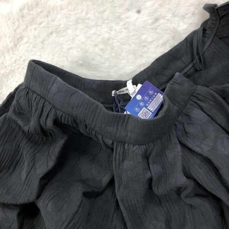 Miu Miu Miu Miu Black Floral Jacquard Mini Skirt Size 36 Size 25" / US 0 / IT 36 - 9 Thumbnail