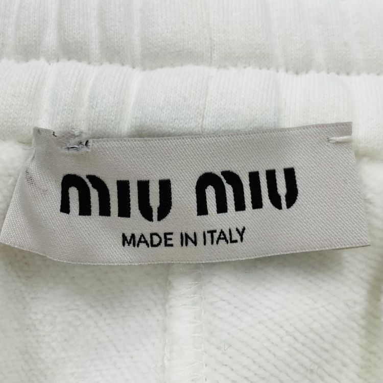 Miu Miu Miu Miu Logo Shorts Size 38 Size 26" / US 2 / IT 38 - 3 Thumbnail