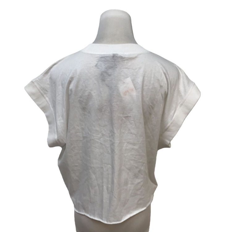 Miu Miu Miu Miu Club Split Graphic Crop Top Size L Size L / US 10 / IT 46 - 2 Thumbnail