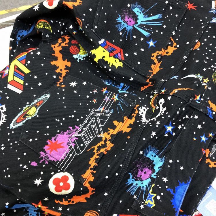 Louis Vuitton Louis Vuitton Galaxy Print Pants Size 40 Size 27" / US 4 / IT 40 - 6 Thumbnail