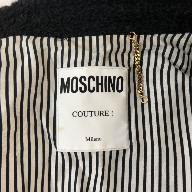 Moschino Moschino Chain Detail Coat Size IT 40 Size S / US 4 / IT 40 - 3 Thumbnail