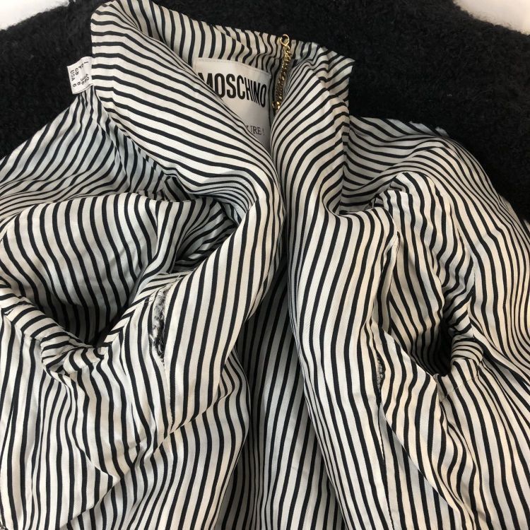 Moschino Moschino Chain Detail Coat Size IT 40 Size S / US 4 / IT 40 - 8 Thumbnail