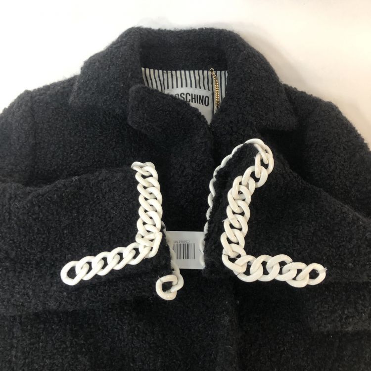 Moschino Moschino Chain Detail Coat Size IT 40 Size S / US 4 / IT 40 - 10 Thumbnail