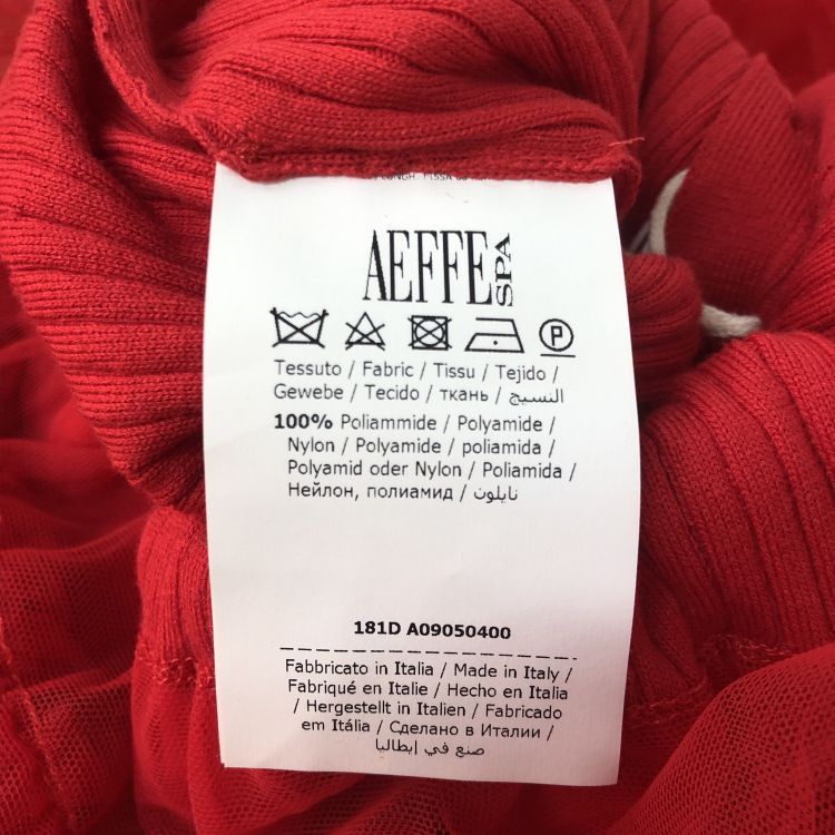 Moschino Moschino Red Ribbed Tulle Trim Cardigan Size 40 Size S / US 4 / IT 40 - 5 Thumbnail