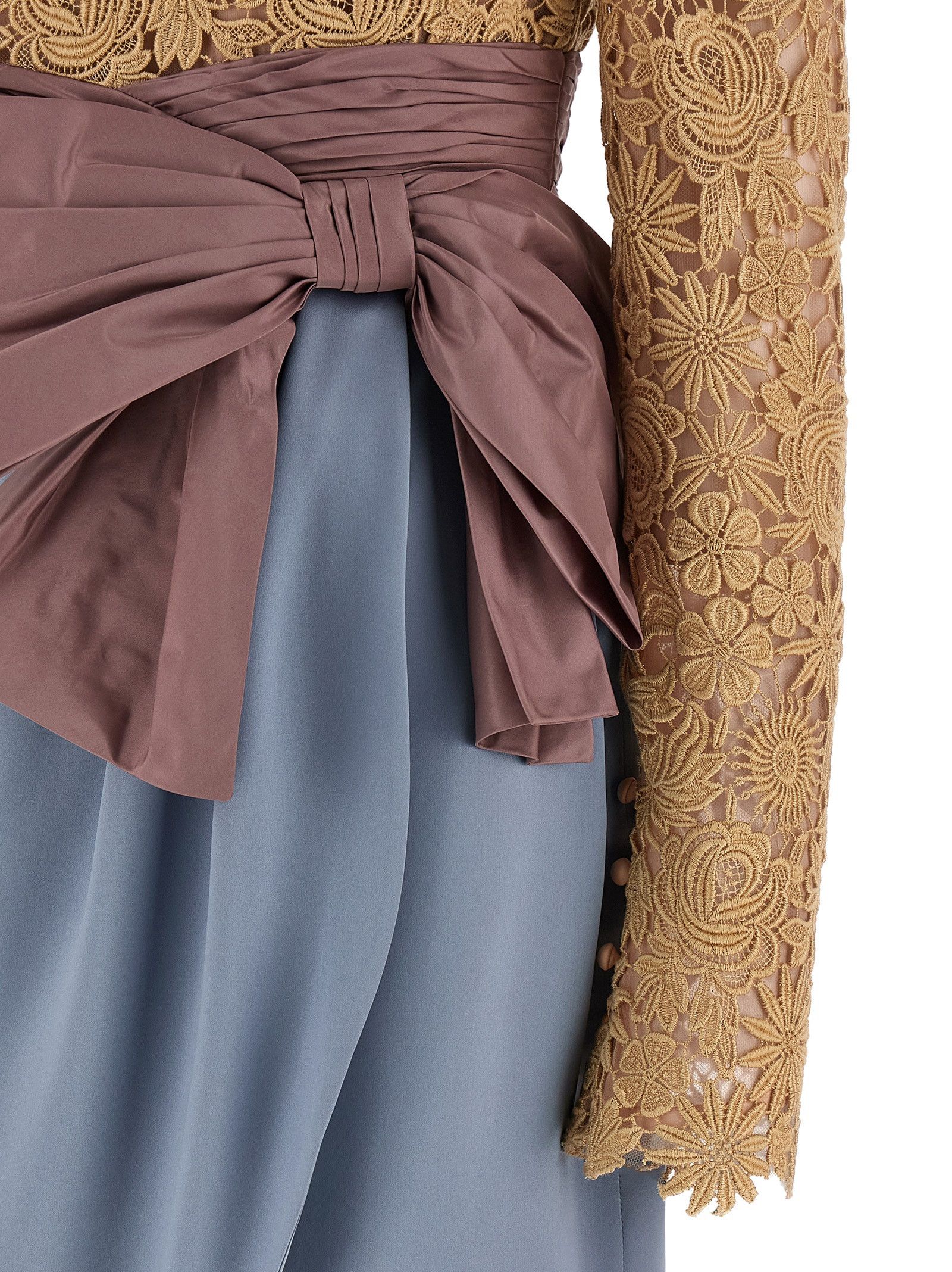 Valentino Valentinogaravani 'Fleur A Jours Flower Mix' Dress Size M / US 6-8 / IT 42-44 - 4 Thumbnail
