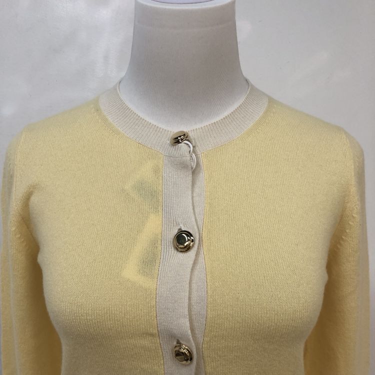 Miu Miu Miu Miu Yellow Cashmere Cardigan Size 36 Size XS / US 0-2 / IT 36-38 - 7 Thumbnail