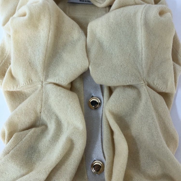 Miu Miu Miu Miu Yellow Cashmere Cardigan Size 36 Size XS / US 0-2 / IT 36-38 - 11 Thumbnail