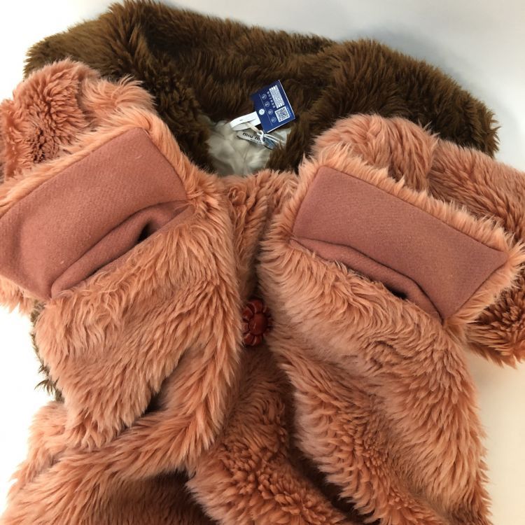 Miu Miu Miu Miu Colorblock Faux Fur Coat Size 36 Size XS / US 0-2 / IT 36-38 - 13 Thumbnail