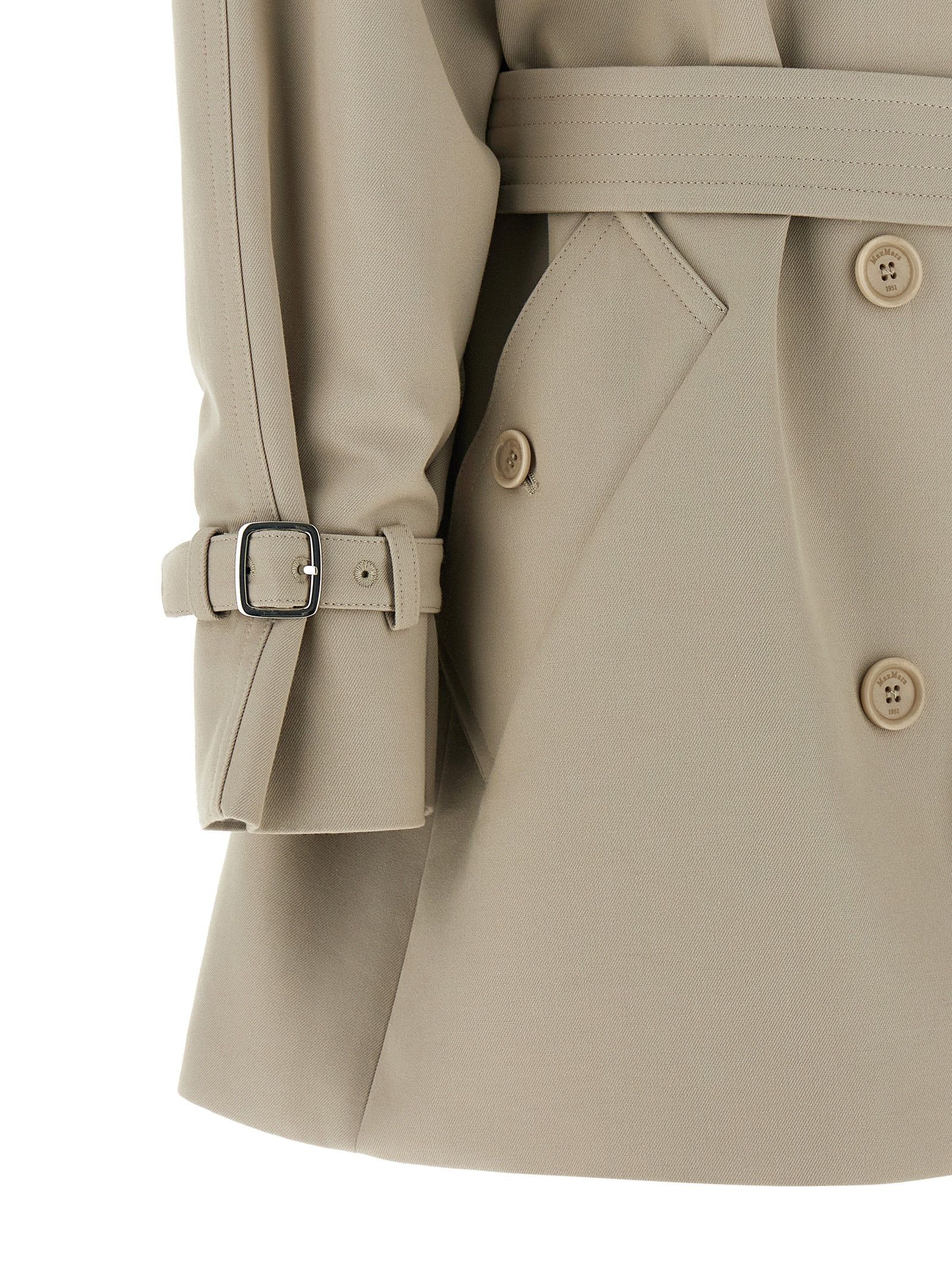 Max Mara 'Mxscacio' Trench Coat Size M / US 6-8 / IT 42-44 - 4 Thumbnail