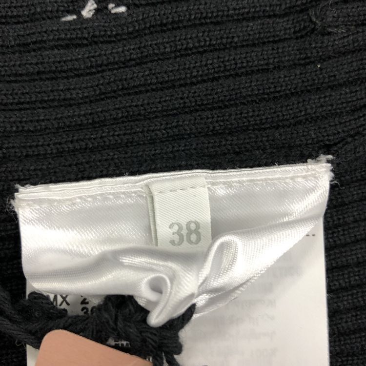 Miu Miu Miu Miu Crystal Embellished Ribbed Cardigan Size 38 Size XS / US 0-2 / IT 36-38 - 4 Thumbnail