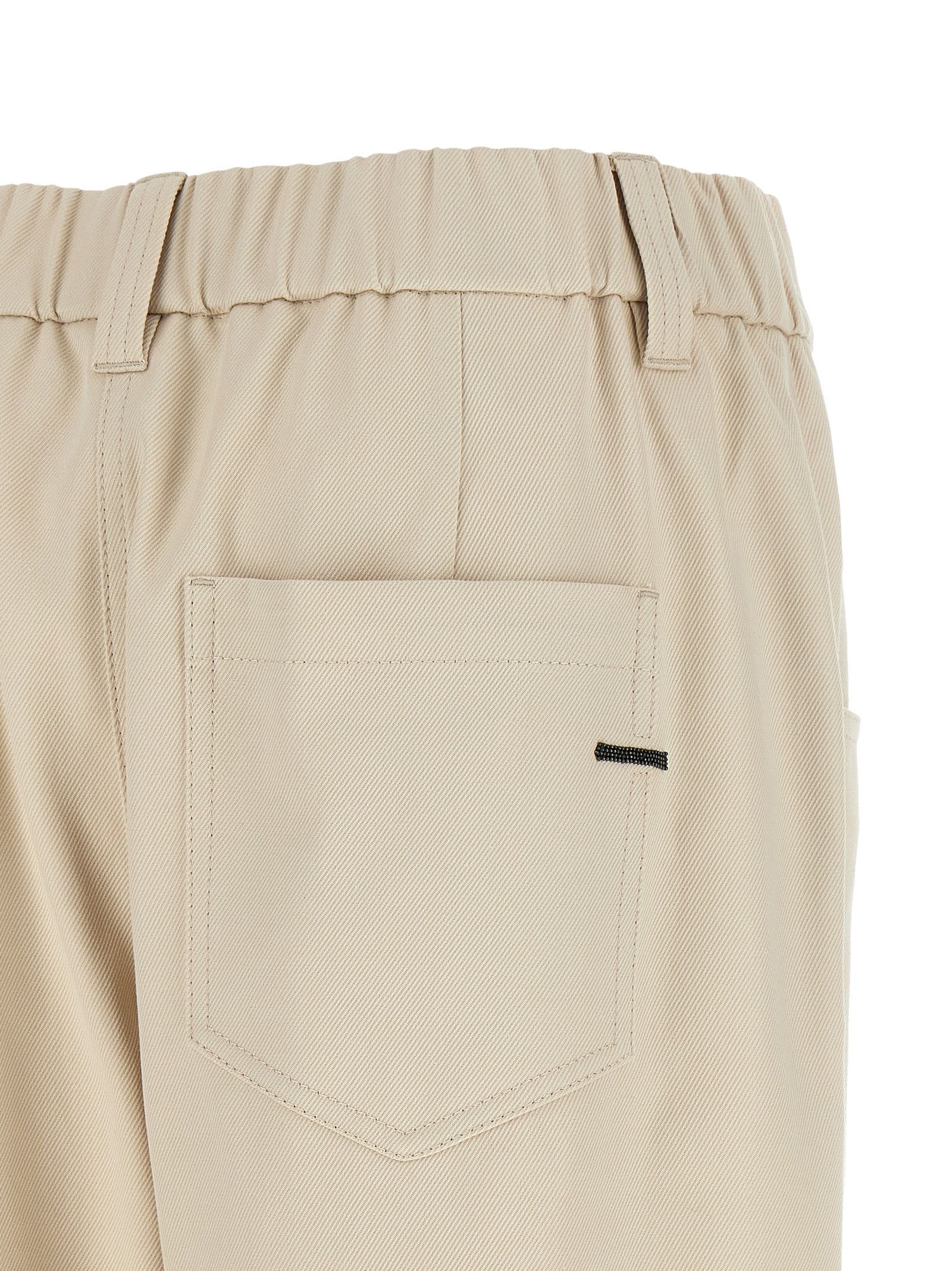 Brunello Cucinelli 'Baggy Pull-On' Pants Size 26" / US 2 / IT 38 - 4 Thumbnail