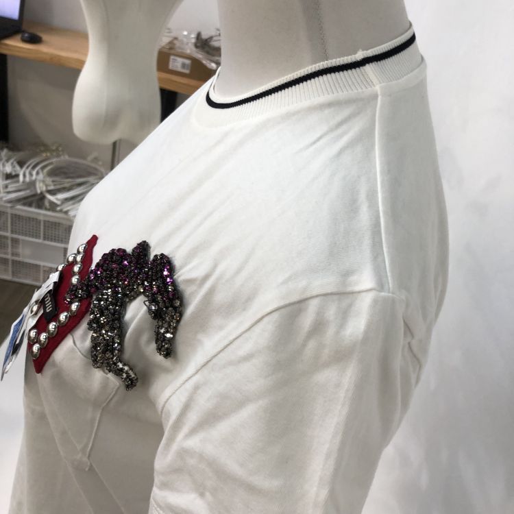 Miu Miu Miu Miu Embellished Pocket T-Shirt Size S Size S / US 4 / IT 40 - 8 Thumbnail