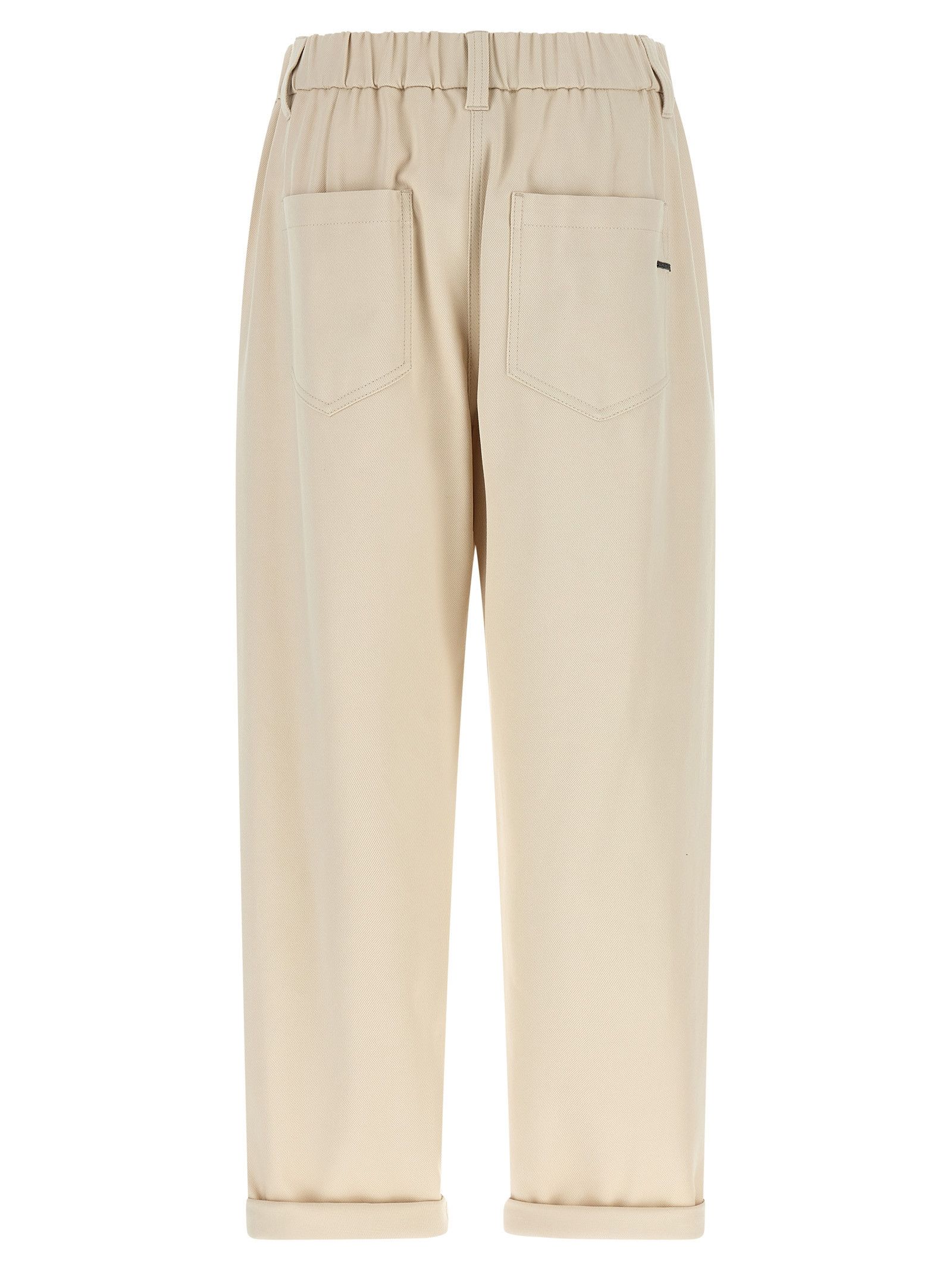 Brunello Cucinelli 'Baggy Pull-On' Pants Size 30" / US 8 / IT 44 - 2 Thumbnail