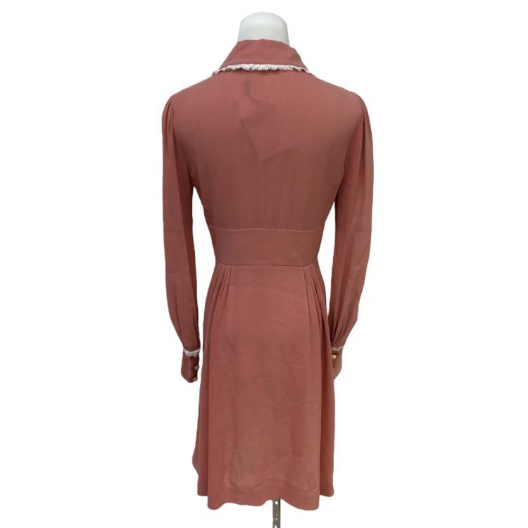 Miu Miu Miu Miu Lace Trim Midi Dress Size 38S Size XS / US 0-2 / IT 36-38 - 2 Thumbnail