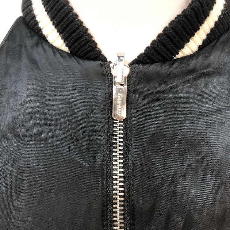 Miu Miu Miu Miu Reversible Bomber Jacket Size 38 Size XS / US 0-2 / IT 36-38 - 9 Thumbnail