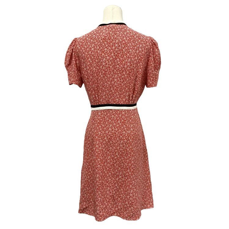 Miu Miu Miu Miu Floral Midi Dress IT 44 Size M / US 6-8 / IT 42-44 - 2 Thumbnail