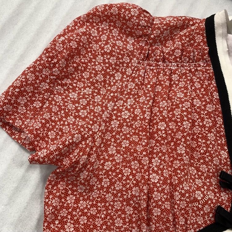Miu Miu Miu Miu Floral Midi Dress IT 44 Size M / US 6-8 / IT 42-44 - 9 Thumbnail