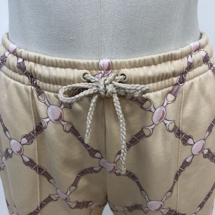 Hermes Hermès Chain Print Joggers Size 38 Size 27" / US 4 / IT 40 - 5 Thumbnail